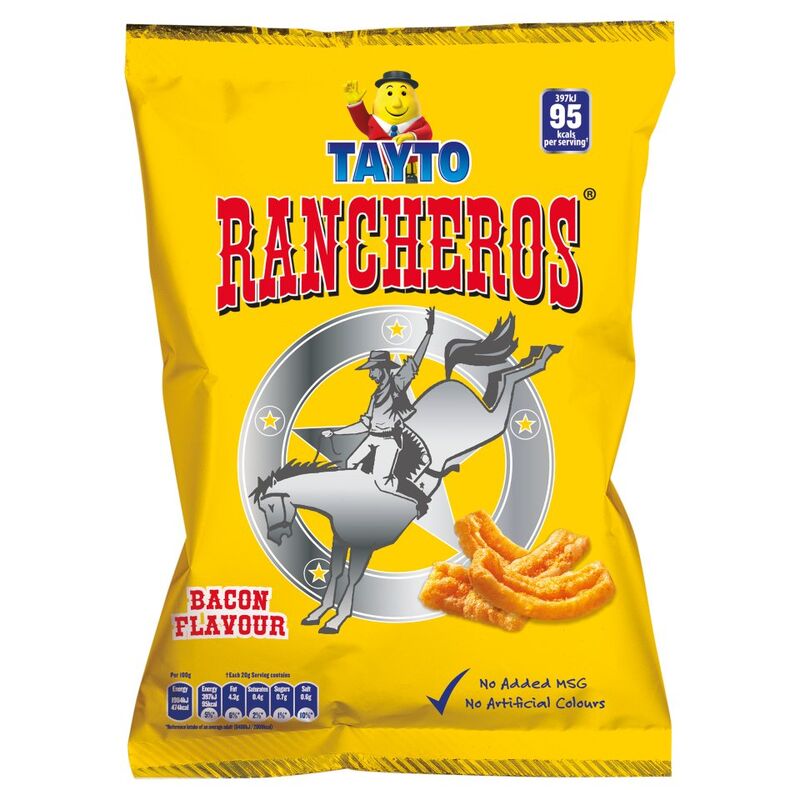 Tayto Rancheros Bacon Flavour 100g