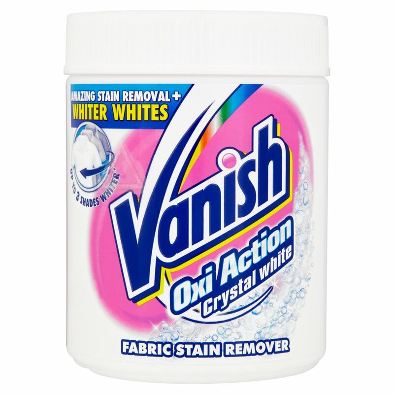 Vanish Oxi Action Crystal White Fabric Stain Remover 500g