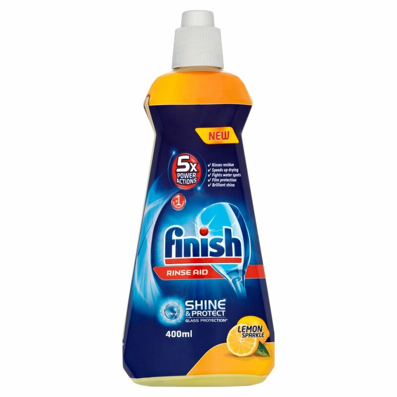 Finish Rinse Aid Lemon Sparkle 400ml