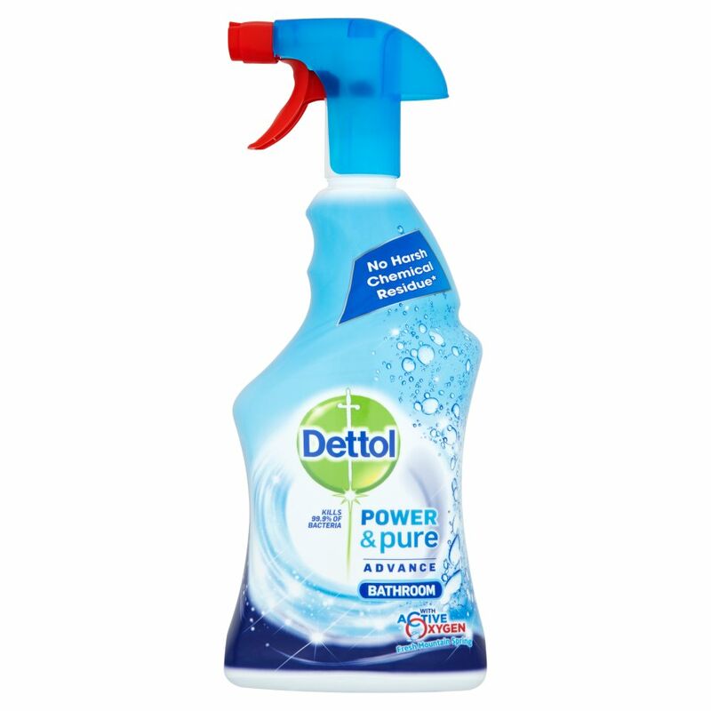 Dettol Bathroom Cleaner Spray Power & Pure 750ml