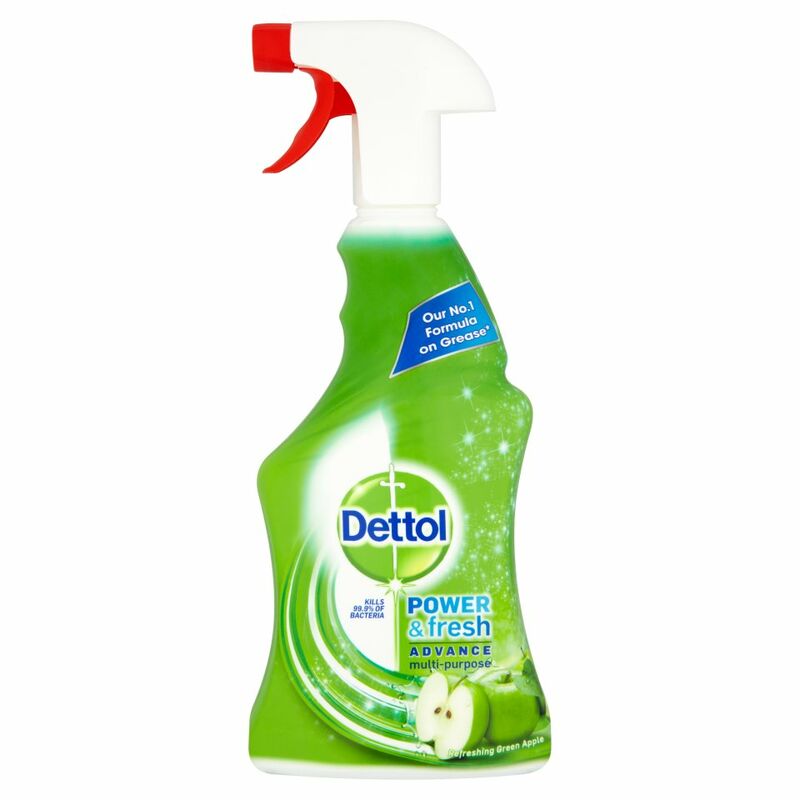 Dettol Power & Fresh Advance Multi-Purpose Refreshing Green Apple 500ml