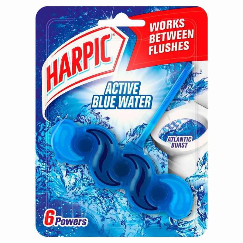 Harpic Active Blue Water 6 Powers Atlantic Burst 35g