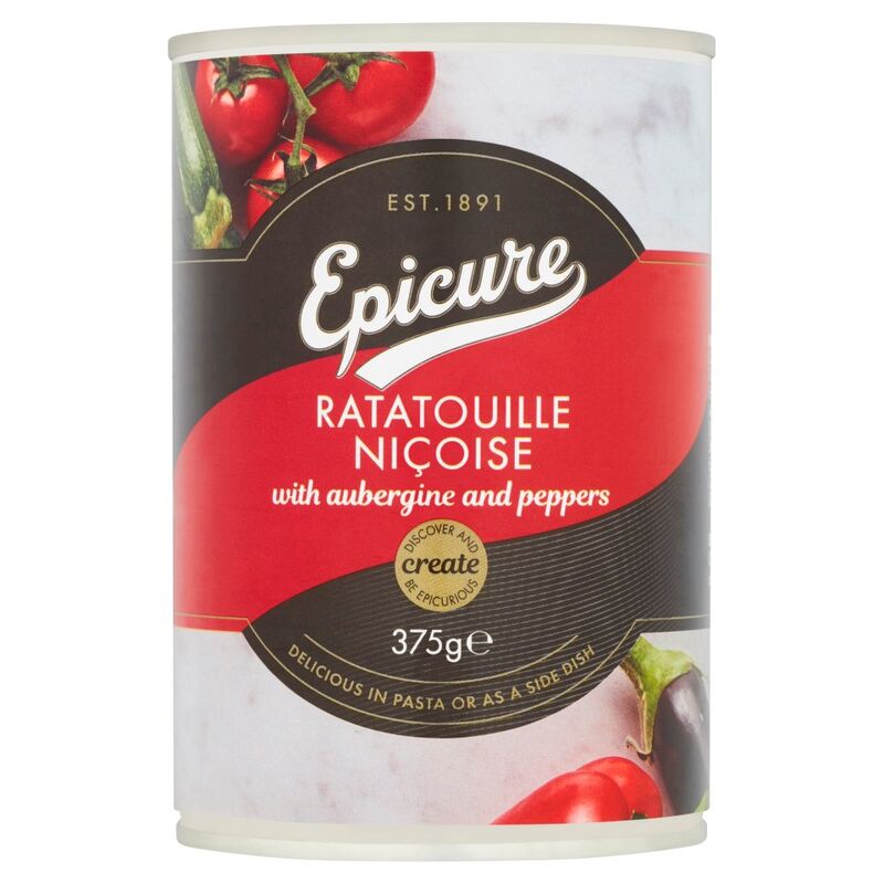 Epicure Ratatouille Niçoise with Aubergines and Peppers 375g