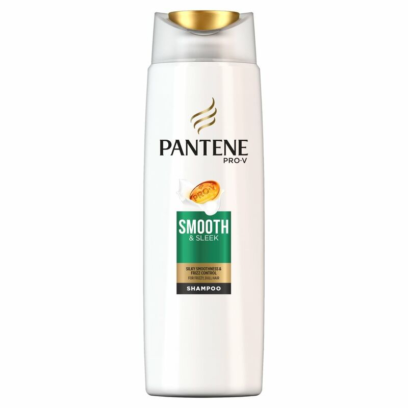 Pantene Pro-V Smooth & Sleek Shampoo For Frizzy, Dull Hair 250ML