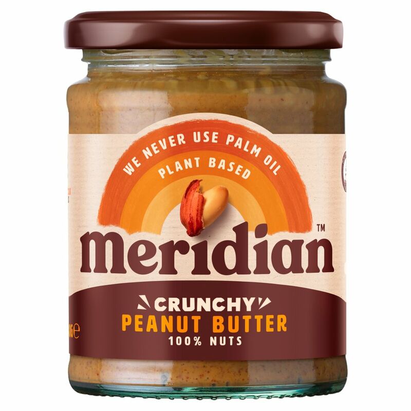 Meridian Crunchy Peanut Butter 280g Jar