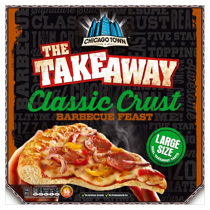Chicago Town The Takeaway Barbecue Feast Classic Crust 540g