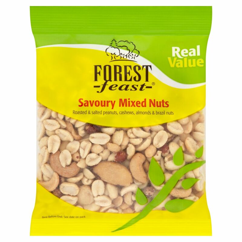 Forest Feast Real Value Savoury Mixed Nuts 200g Forest Feast Real Value Savoury Mixed Nuts 200g