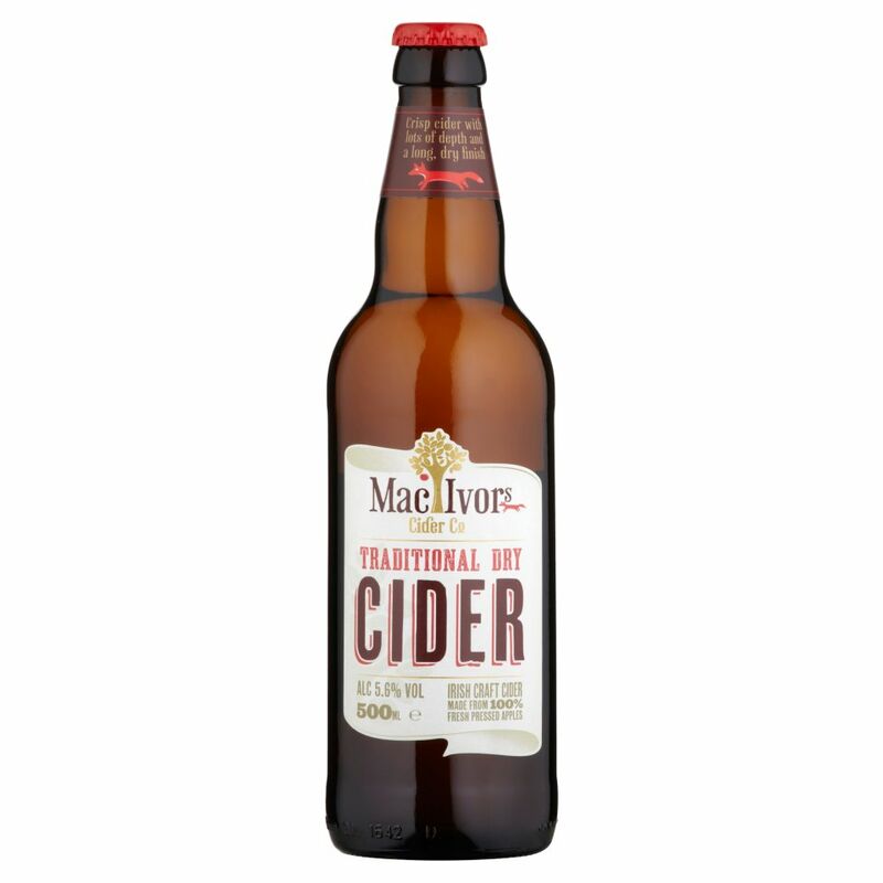 Mac Ivors Cider Co Traditional Dry Cider 500ml Mac Ivors Cider Co Traditional Dry Cider 500ml