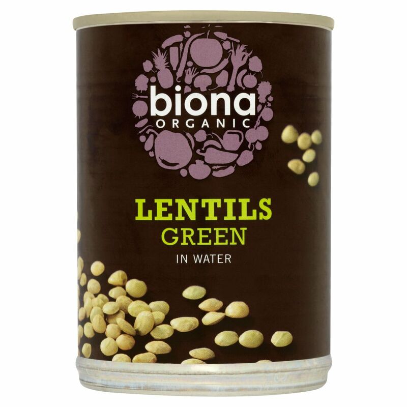 Biona Organic Lentils Green in Water 400g Biona Organic Lentils Green in Water 400g