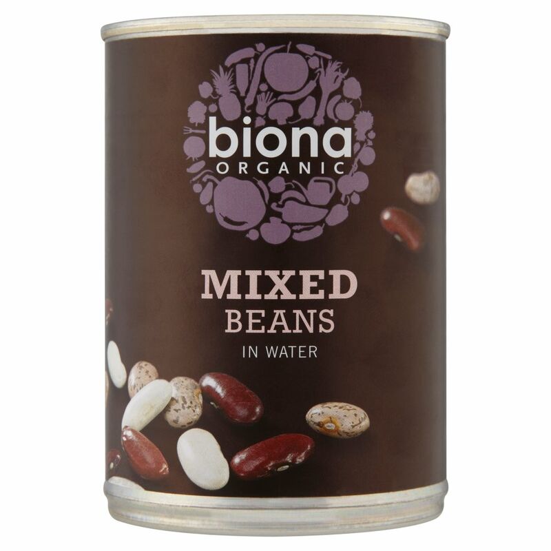 Biona Organic Mixed Beans in Water 400g Biona Organic Mixed Beans in Water 400g