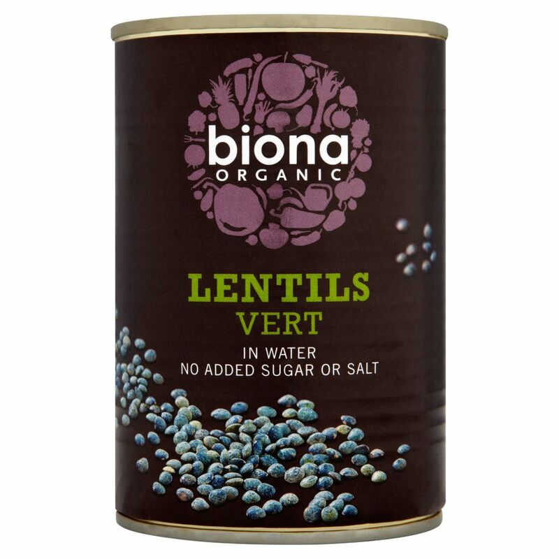 Biona Organic Lentils Vert in Water 400g Biona Organic Lentils Vert in Water 400g