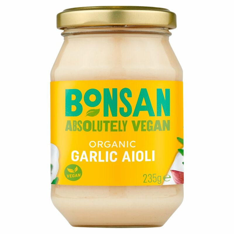 Bonsan Absolutely Vegan Organic Garlic Aioli 235g
