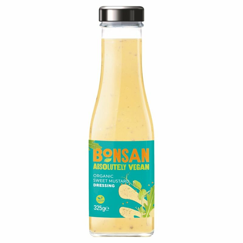 Bonsan Absolutely Vegan Organic Sweet Mustard Dressing 325g