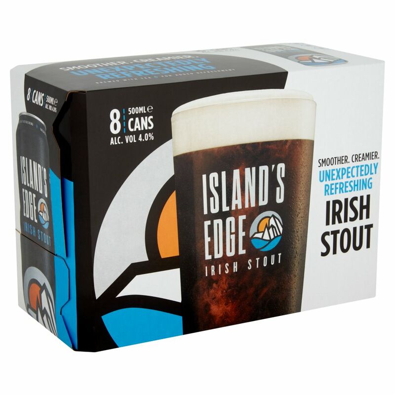 Island's Edge Irish Stout 8 x 500ml