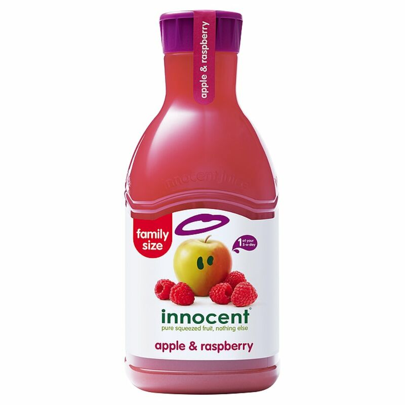 innocent apple & raspberry juice 1.35L