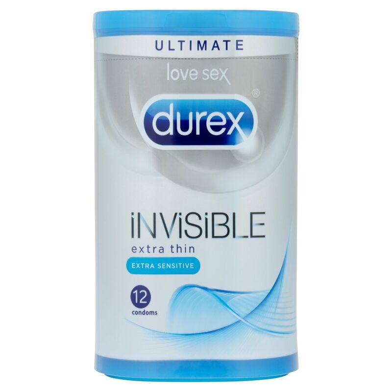 Durex Ultimate Invisible Extra Sensitive 12 Condoms Durex Ultimate Invisible Extra Sensitive 12 Condoms