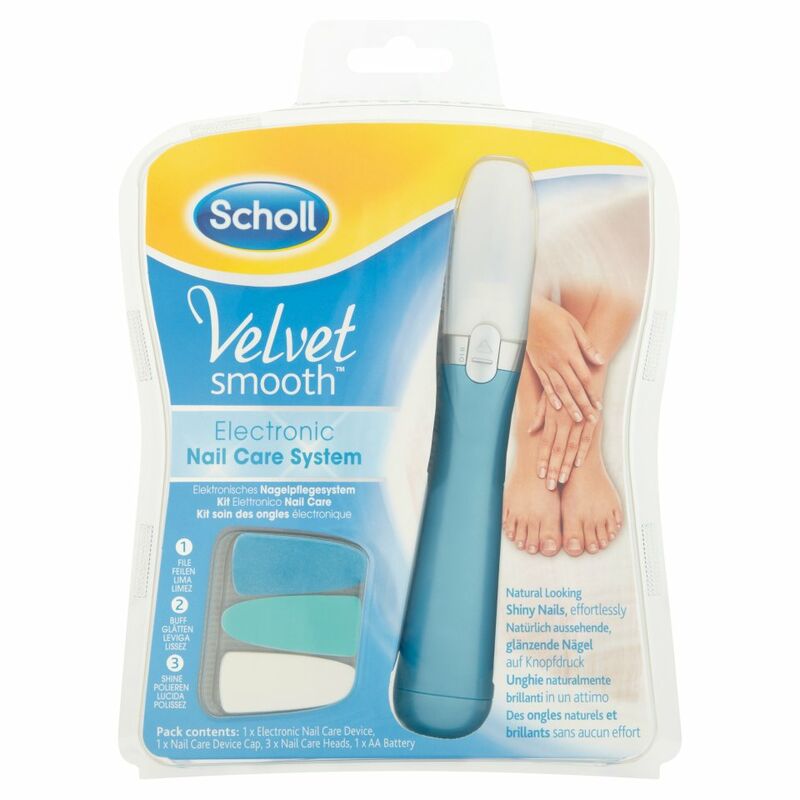 Scholl Velvet Smooth Electronic Nail Care System