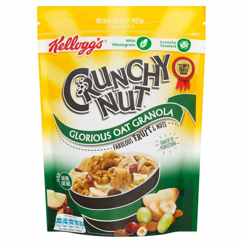 Kellogg's Crunchy Nut Oat Granola Fruit and Nuts 380g