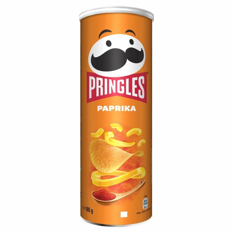 Pringles Paprika Sharing Crisps 165g