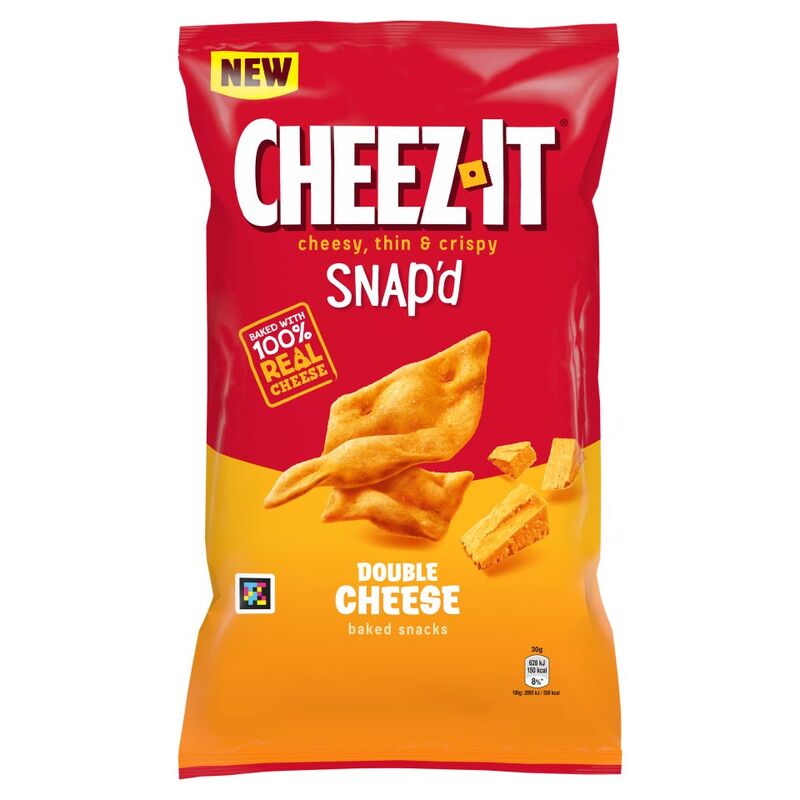 Cheez-It Snap'd Double Cheese Baked Snacks 120g
