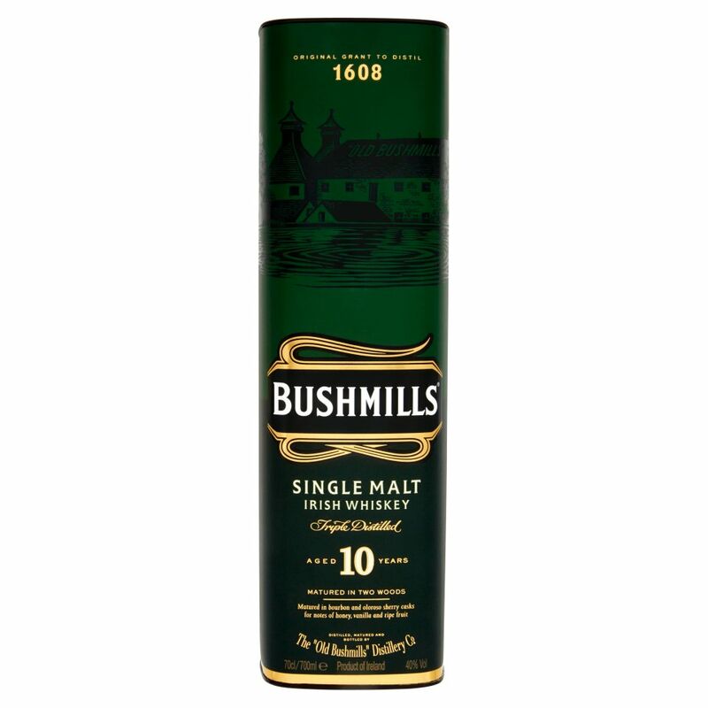 Bushmillls Single Malt Irish Whiskey 70cl