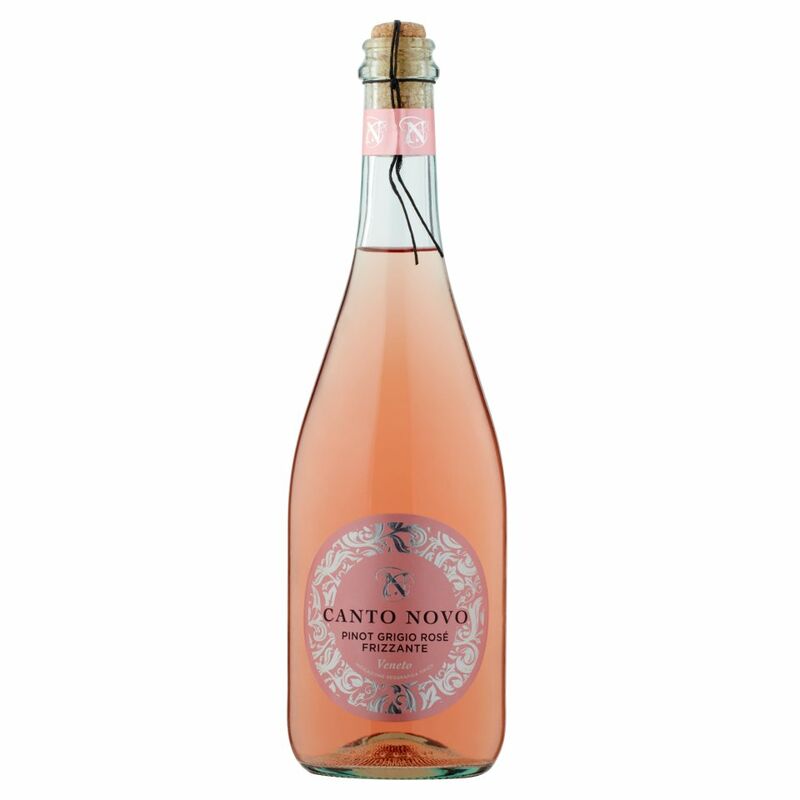 Canto Novo Pinot Grigio Rosé Frizzante Veneto 75cl Canto Novo Pinot Grigio Rosé Frizzante Veneto 75cl