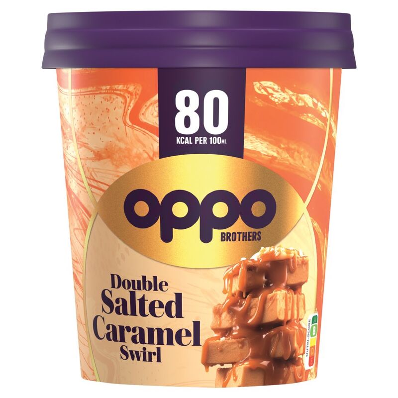 Oppo Brothers Double Salted Caramel Swirl 279g