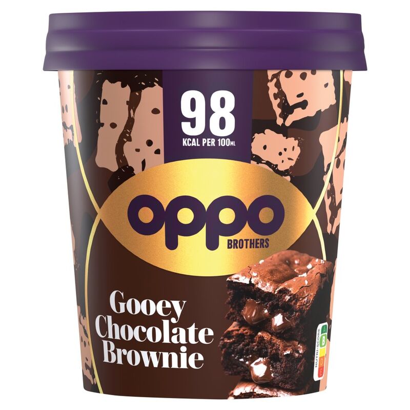 Oppo Brothers Gooey Chocolate Brownie 279g