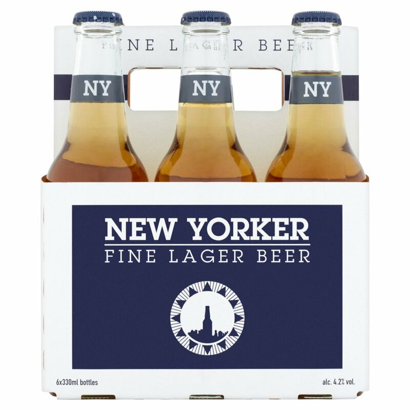New Yorker Fine Lager Beer 6 x 330ml