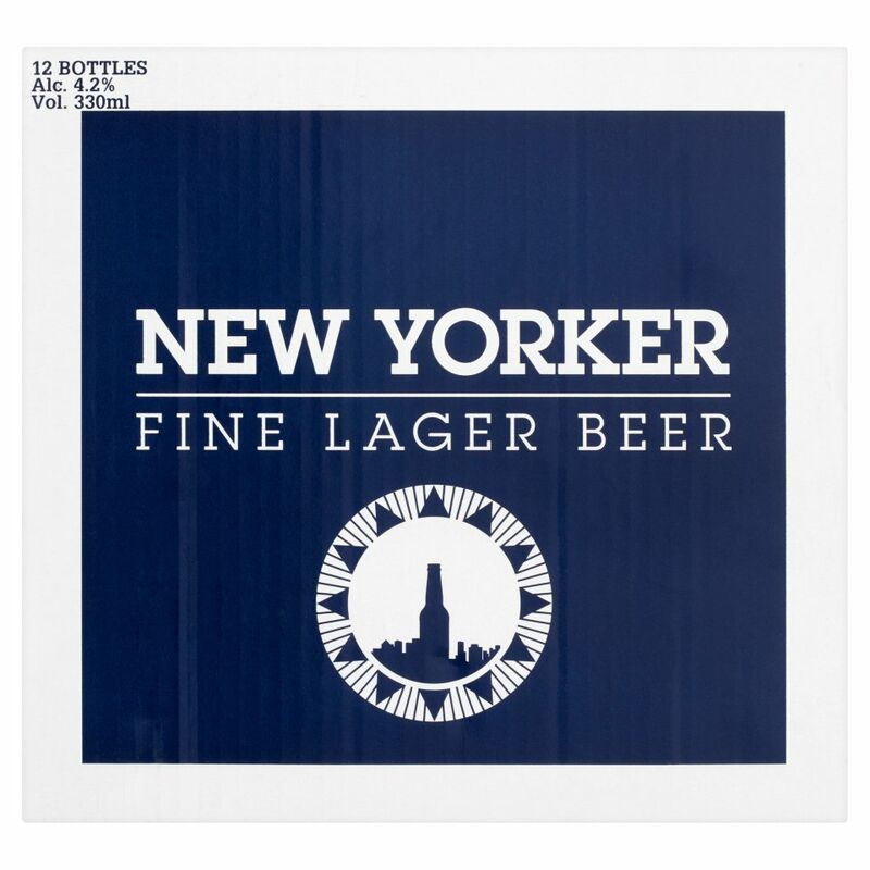 New Yorker Fine Lager Beer 12 x 330ml