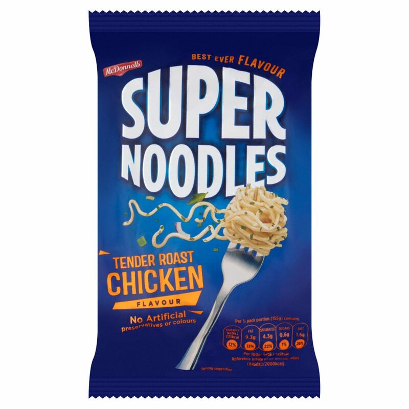 McDonnells Super Noodles Tender Roast Chicken Flavour 100g