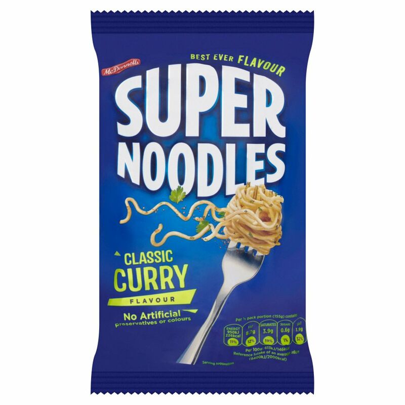 Mcdonnell's Super Noodles Mild Curry 100g - Centra