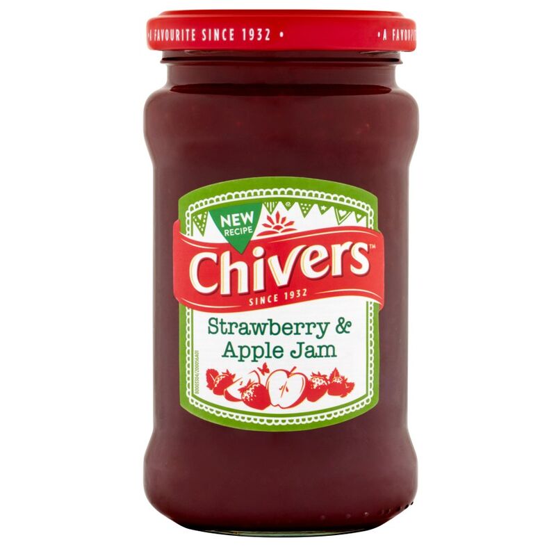 Chivers Strawberry & Apple Jam 370g