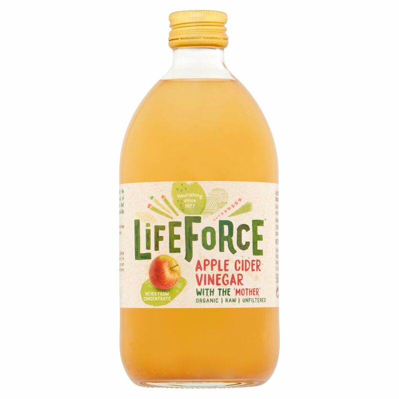 Lifeforce Apple Cider Vinegar with the 'Mother' 500ml Lifeforce Apple Cider Vinegar with the 'Mother' 500ml