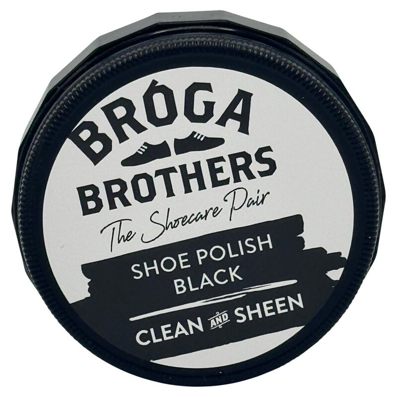 Broga Brothers Black Shoe Polish Wax