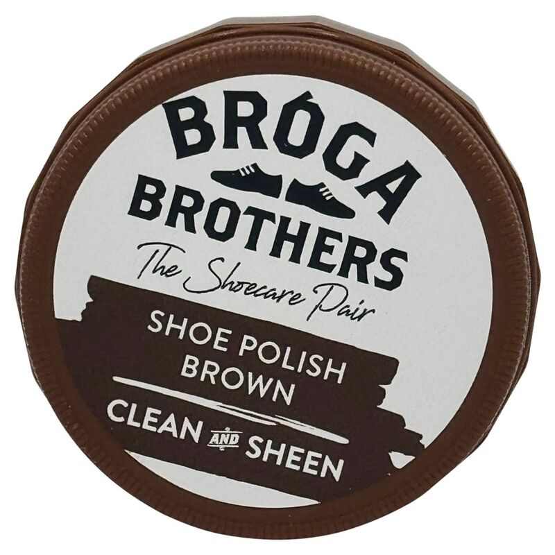 Broga Brothers Brown Shoe Polish Wax