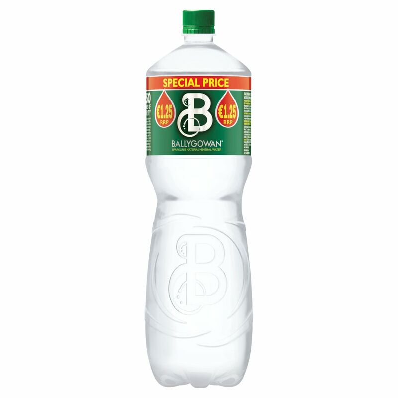 Ballygowan Sparkling Natural Mineral Water 2L Ballygowan Sparkling Natural Mineral Water 2L