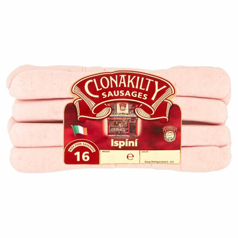 Clonakilty 16 Irish Pork Sausages 454g Clonakilty 16 Irish Pork Sausages 454g