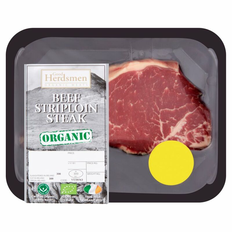 Good Herdsmen Organic Beef Striploin Steak 200g