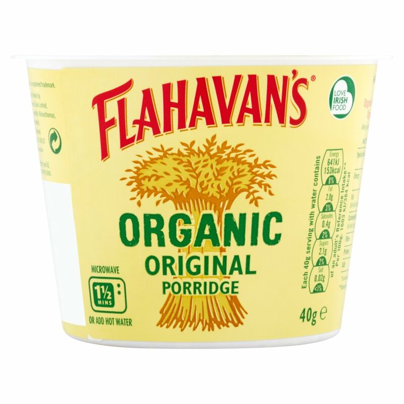 Flahavan's Organic Original Porridge 40g