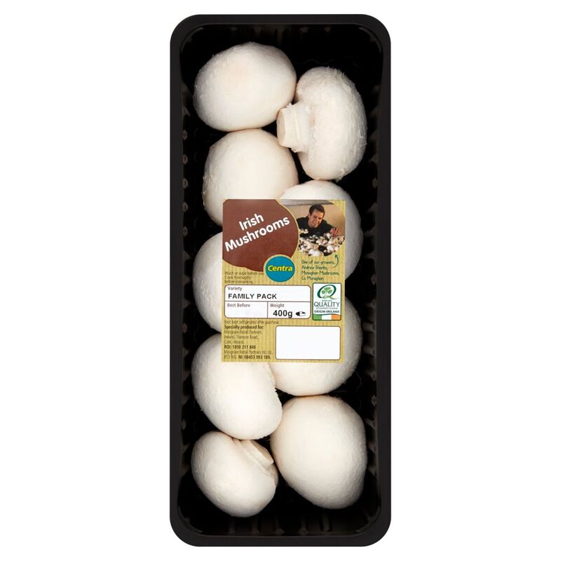 Centra Irish Mushrooms Family Pack 400g