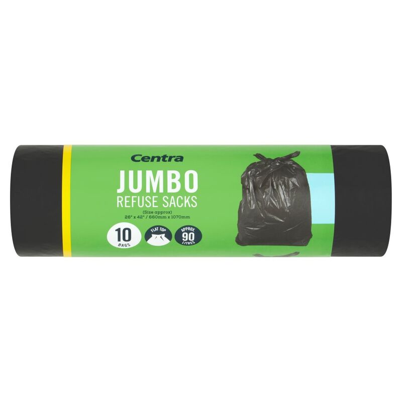 Centra 10 Jumbo Refuse Sacks