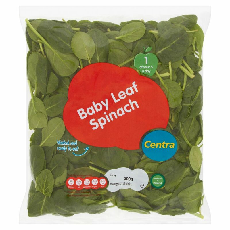 Centra Baby Leaf Spinach 200g
