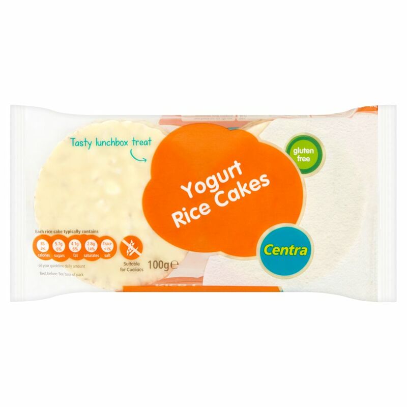 Centra Yogurt Rice Cakes 100g Centra