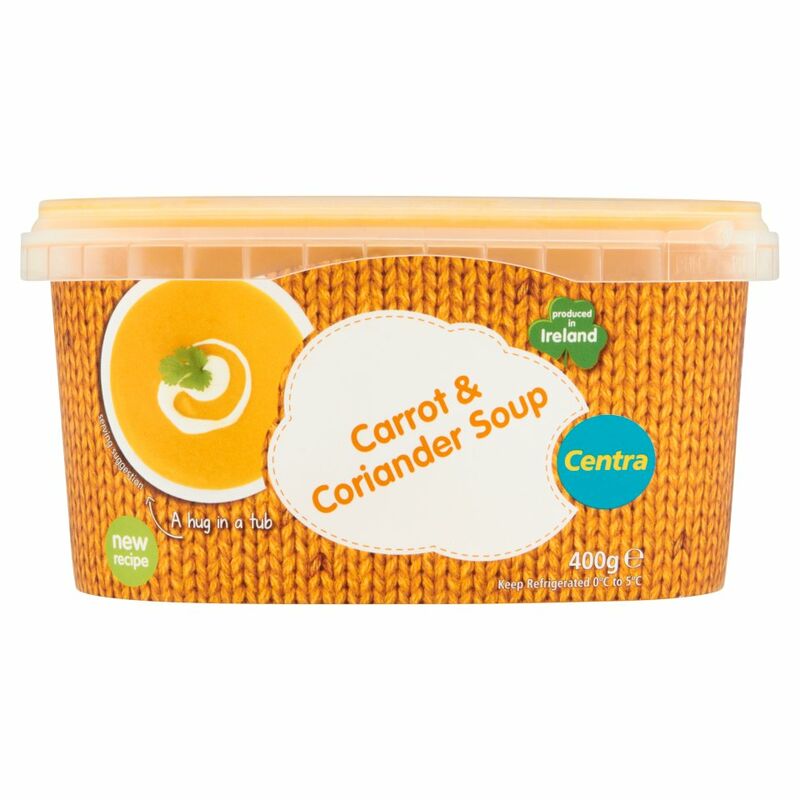 Centra Carrot & Coriander Soup 400g Centra Carrot & Coriander Soup 400g
