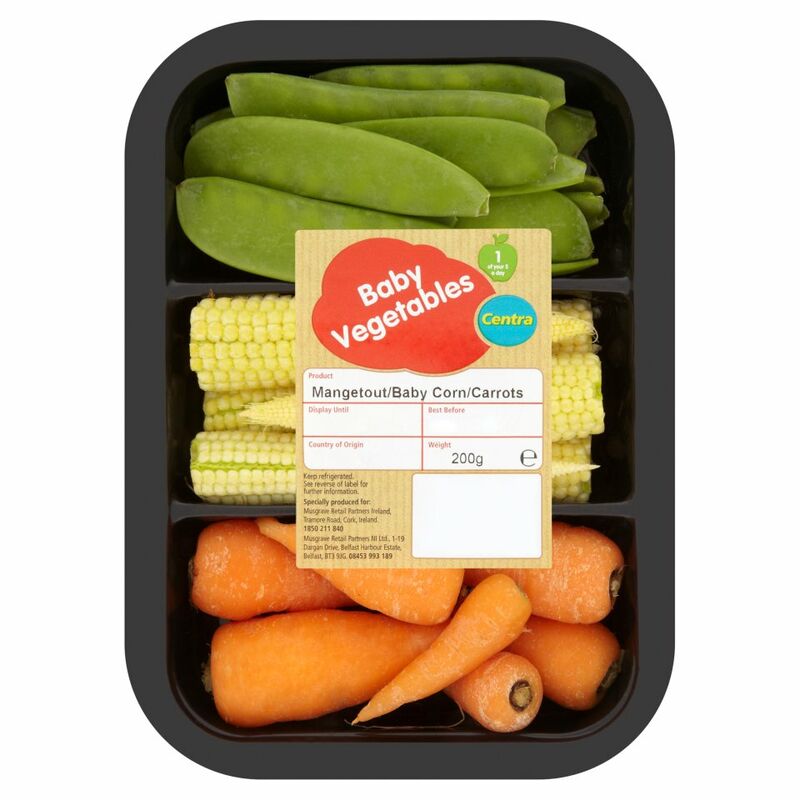 Centra Mangetout/Baby Corn/Carrots 200g