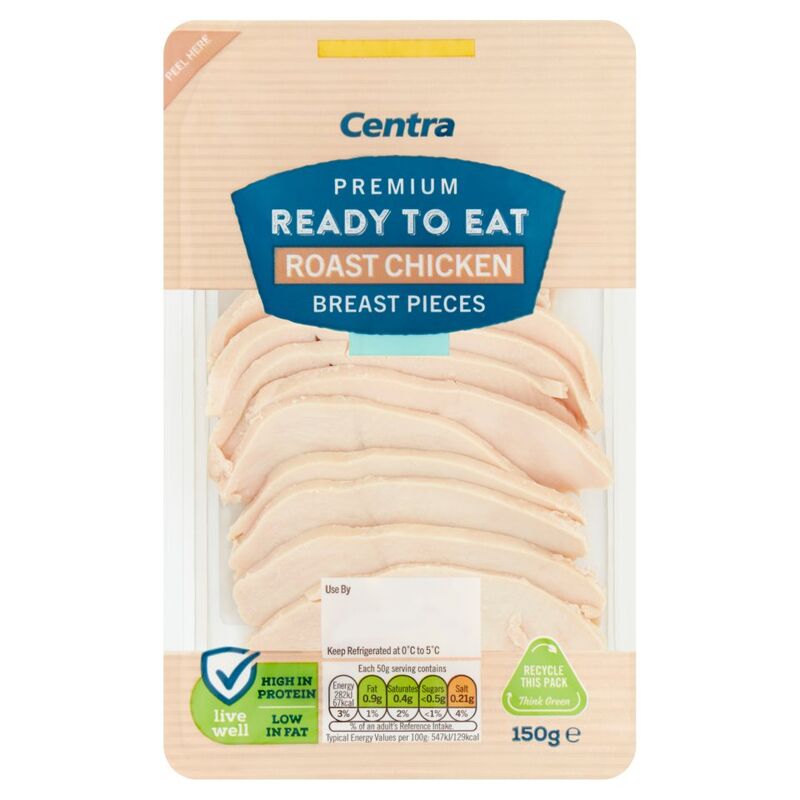 Centra Premium Roast Chicken Breast Pieces 150g