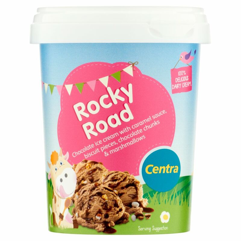 Centra Rocky Road Dairy Ice Cream 500ml
