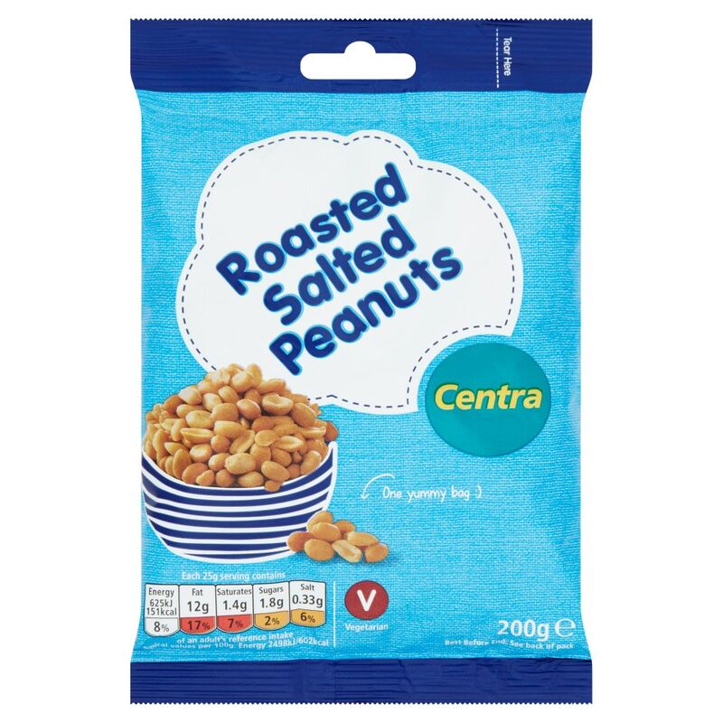Centra Roasted Salted Peanuts 200g