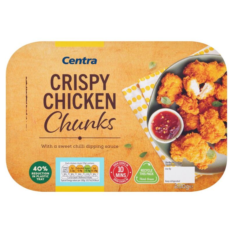 Centra Crispy Chicken Chunks 250g